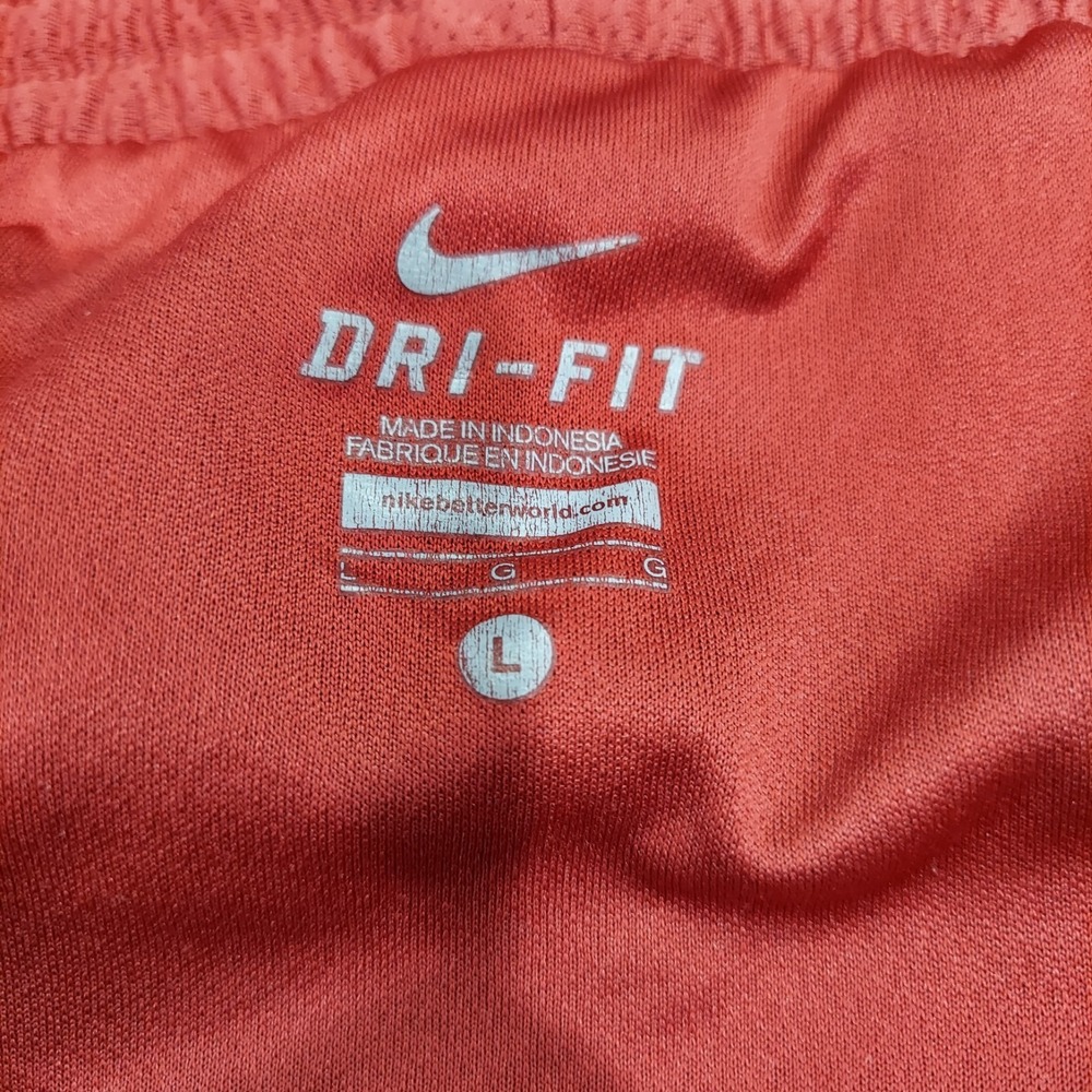 Nike Arkansas Razorbacks Women's DriFit Shorts Large Athletic Shorts Red - Picture 11 of 13